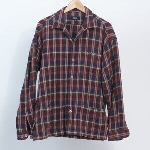 BOSS Hugo Boss Flannel Cotton Multi Color Plaid Shirt/ Shacket, XL